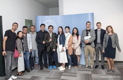 Chińscy dziennikarze z wizytą w IPN – Warszawa, 4 lipca 2017. Fot. Marcin Jurkiewicz (IPN)