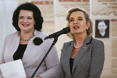 Wystawa „Niedokończone msze wołyńskie” w Sejmie. Fot. Sławomir Kasper (IPN)