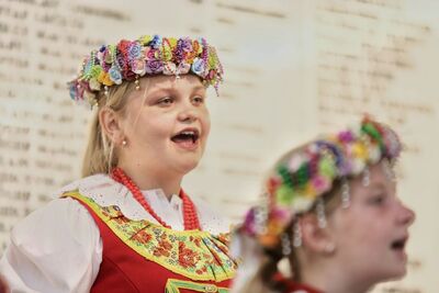 Wystawa „Niedokończone msze wołyńskie” w Sejmie. Fot. Sławomir Kasper (IPN)