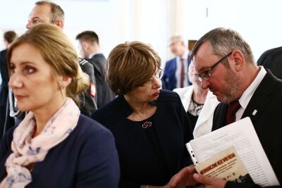 Wystawa „Niedokończone msze wołyńskie” w Sejmie. Fot. Sławomir Kasper (IPN)