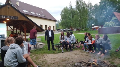 Żywa lekcja historii w Żywcu