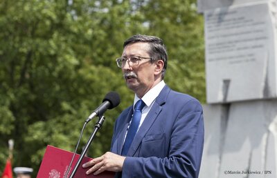 Uroczystości na Skwerze Wołyńskim w Warszawie – Warszawa, 11 lipca 2017. Fot. Marcin Jurkiewicz (IPN)