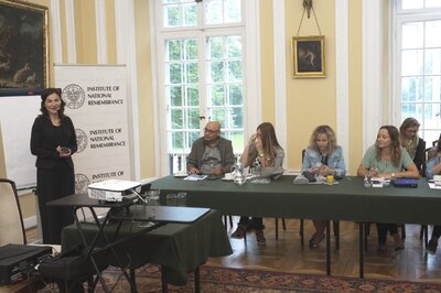 Seminarium dla nauczycieli historii z zagranicy. Fot. H.Domagała