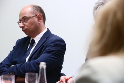 Wizyta przedstawicieli Fundacji im. Kazimierza Pułaskiego w IPN. Fot. Sławomir Kasper (IPN)