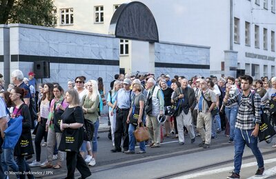 Marsz Pamięci – Warszawa, 22 lipca 2017. Fot. Marcin Jurkiewicz (IPN)