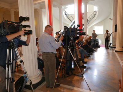 Promocja albumu „Generał Józef Haller 1873–1960”. Fot. Maciej Steppa (IPN)