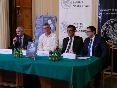 Promocja albumu „Generał Józef Haller 1873–1960”. Fot. Maciej Steppa (IPN)