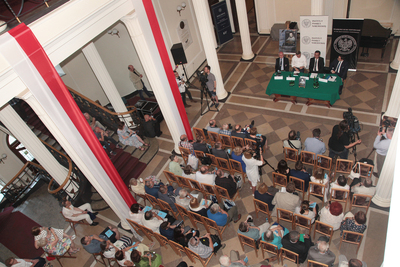 Promocja albumu „Generał Józef Haller 1873–1960”. Fot. Piotr Życieński (IPN)