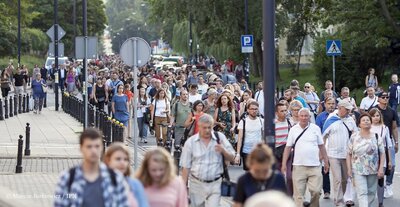 Marsz Pamięci – Warszawa, 22 lipca 2017. Fot. Marcin Jurkiewicz (IPN)