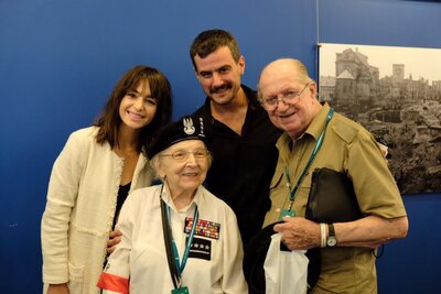 Ambasadorzy kampanii BohaterON z Krystyną Sempką i Janem Ryszardem Sempką – BohaterON 2017. Fot Piotr Litwic