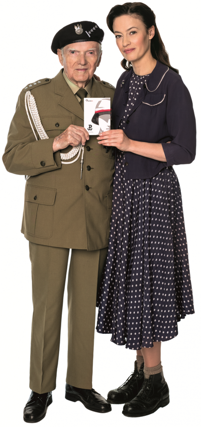 Magdalena Różczka i Władysław Rosiński ps. Zapałka – BohaterON