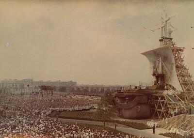 Trzecia pielgrzymka Jana Pawła II do Polski w 1987 r., zdjęcie z zasobu IPN