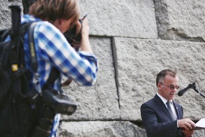 Uroczystość upamiętniająca ofiary niemieckiego obozu zagłady w Treblince – 2 sierpnia 2017. Fot. Sławomir Kasper #15