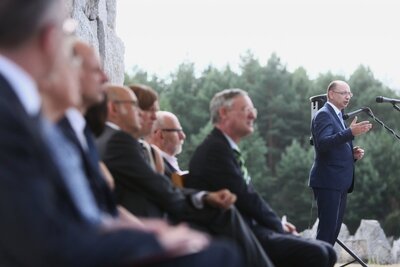 Uroczystość upamiętniająca ofiary niemieckiego obozu zagłady w Treblince – 2 sierpnia 2017. Fot. Sławomir Kasper #16