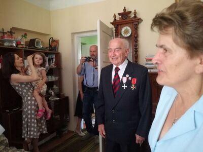 Józef Mazurek odznaczony Krzyżem Wolności i Solidarności