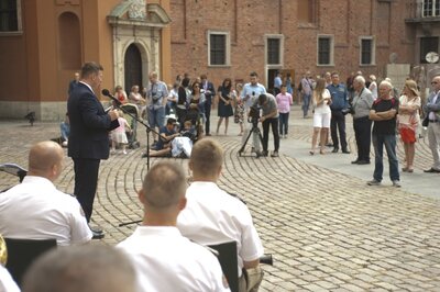 Otwarcie wystawy IPN „O Niepodległą. Rok 1914” na Zamku Królewskim w Warszawie