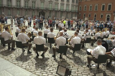 Otwarcie wystawy IPN „O Niepodległą. Rok 1914” na Zamku Królewskim w Warszawie