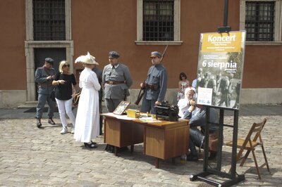 Otwarcie wystawy IPN „O Niepodległą. Rok 1914” na Zamku Królewskim w Warszawie