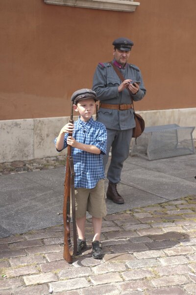 Otwarcie wystawy IPN „O Niepodległą. Rok 1914” na Zamku Królewskim w Warszawie