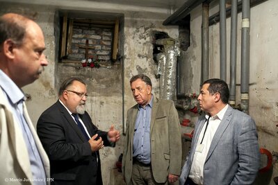 Prezes i Kolegium IPN w Muzeum Żołnierzy Wyklętych i Więźniów Politycznych PRL – 29 sierpnia 2017. Fot. Marcin Jurkiewicz / IPN