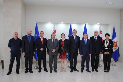 Delegacja IPN w Gruzji