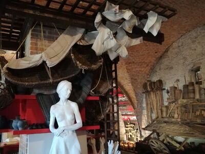 Muzeum upamiętniające ofiary wielkiego głodu na Ukrainie z lat 1932–1933, mieszczące się na Zamku Sieniawskich w Międzybożu, fot. Mariusz Kwaśniak