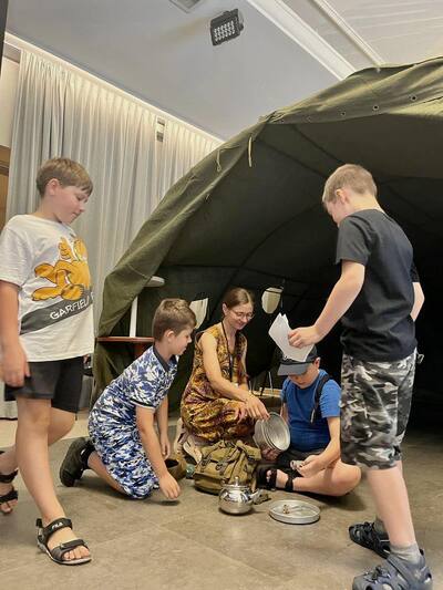 Relacja z warsztatów historycznych dla dzieci – Warszawa, 21-25 sierpnia 2023. Fot. Marta Tatarczuk (IPN)