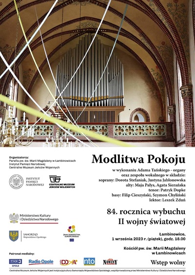 Koncert Modlitwa Pokoju – Łambinowice, 1 września 2023