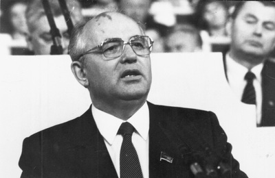Michaił Gorbaczow, zdjęcie z zasobu IPN