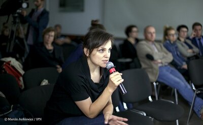 Premiera filmu „Niezwyciężeni” w Centrum Edukacyjnym IPN – Warszawa, 15 września 2017. Fot. Marcin Jurkiewicz / IPN