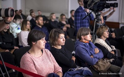 Premiera filmu „Niezwyciężeni” w Centrum Edukacyjnym IPN – Warszawa, 15 września 2017. Fot. Marcin Jurkiewicz / IPN