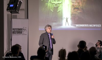 Premiera filmu „Niezwyciężeni” w Centrum Edukacyjnym IPN – Warszawa, 15 września 2017. Fot. Marcin Jurkiewicz / IPN