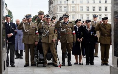 Obchody 75. rocznicy powstania Narodowych Sił Zbrojnych – Warszawa, 16 września 2017 (fot. Radek Pietruszka/PAP)