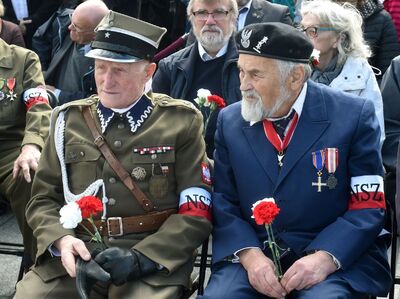 Obchody 75. rocznicy powstania Narodowych Sił Zbrojnych – Warszawa, 16 września 2017 (fot. Radek Pietruszka/PAP)