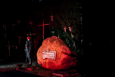 Rocznica otwarcia Polskiego Cmentarza Wojennego w Miednoje – fot. MN/BUWiM