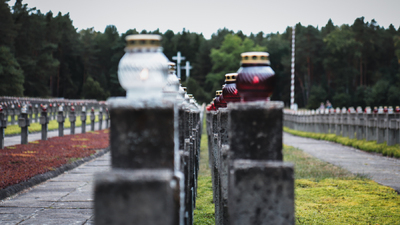 Upamiętnienie ofiar egzekucji w Puszczy Kampinoskiej – fot. MN/BUWiM