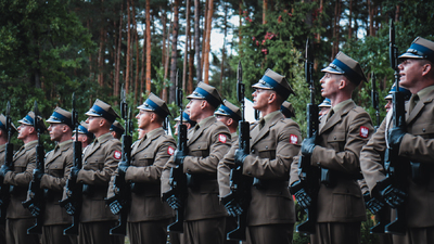 Upamiętnienie ofiar egzekucji w Puszczy Kampinoskiej – fot. MN/BUWiM