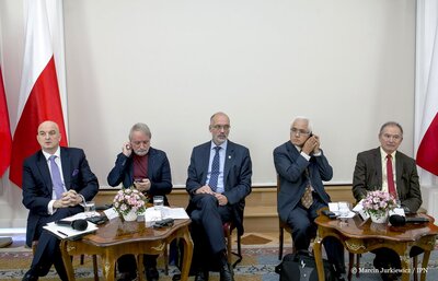 Międzynarodowa konferencja „»Operacja polska« NKWD 1937–1938. Przywracanie pamięci o zbrodni” – Warszawa, Belweder, 28 września 2017. Fot. Marcin Jurkiewicz/IPN