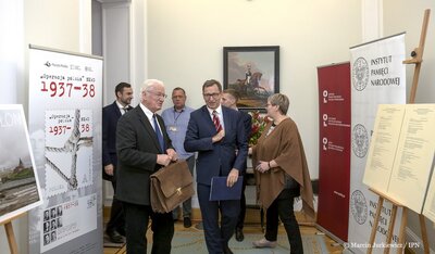 Międzynarodowa konferencja „»Operacja polska« NKWD 1937–1938. Przywracanie pamięci o zbrodni” – Warszawa, Belweder, 28 września 2017. Fot. Marcin Jurkiewicz/IPN
