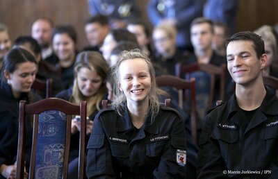 Gala finałowa konkursu „Policjanci w służbie historii” – Warszawa, 2 października 2017. Fot. Marcin Jurkiewicz/IPN