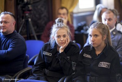 Gala finałowa konkursu „Policjanci w służbie historii” – Warszawa, 2 października 2017. Fot. Marcin Jurkiewicz/IPN