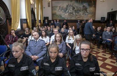 Gala finałowa konkursu „Policjanci w służbie historii” – Warszawa, 2 października 2017. Fot. Marcin Jurkiewicz/IPN