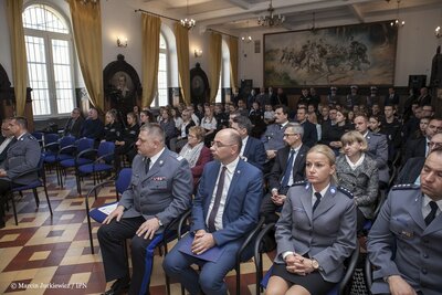 Gala finałowa konkursu „Policjanci w służbie historii” – Warszawa, 2 października 2017. Fot. Marcin Jurkiewicz/IPN