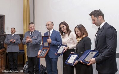 Gala finałowa konkursu „Policjanci w służbie historii” – Warszawa, 2 października 2017. Fot. Marcin Jurkiewicz/IPN