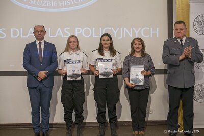 Gala finałowa konkursu „Policjanci w służbie historii” – Warszawa, 2 października 2017. Fot. Marcin Jurkiewicz/IPN