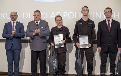 Gala finałowa konkursu „Policjanci w służbie historii” – Warszawa, 2 października 2017. Fot. Marcin Jurkiewicz/IPN