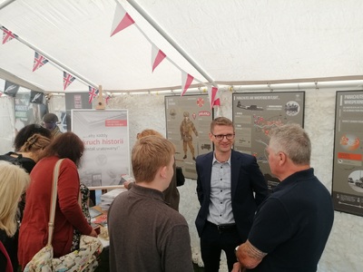 Wizyta delegacji IPN w Easton on the Hill – Anglia, 23 września 2023. Fot. IPN