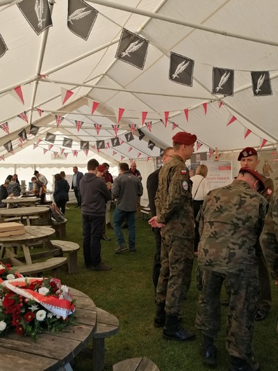 Wizyta delegacji IPN w Easton on the Hill – Anglia, 23 września 2023. Fot. IPN