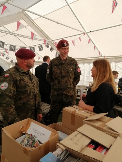 Wizyta delegacji IPN w Easton on the Hill – Anglia, 23 września 2023. Fot. IPN