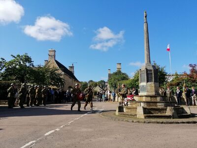 Wizyta delegacji IPN w Easton on the Hill – Anglia, 23 września 2023. Fot. IPN